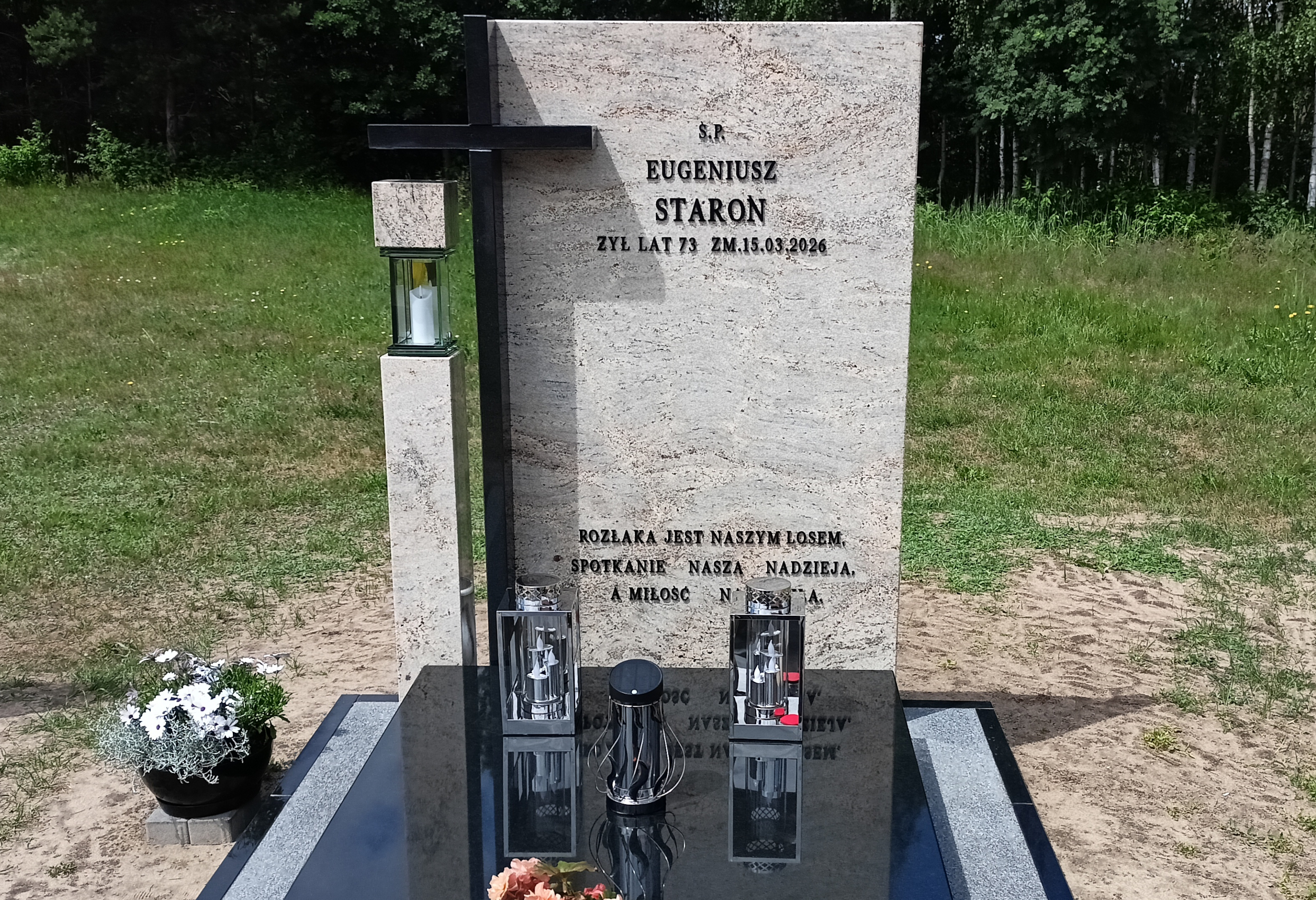 Grób Eugeniusz Staroń