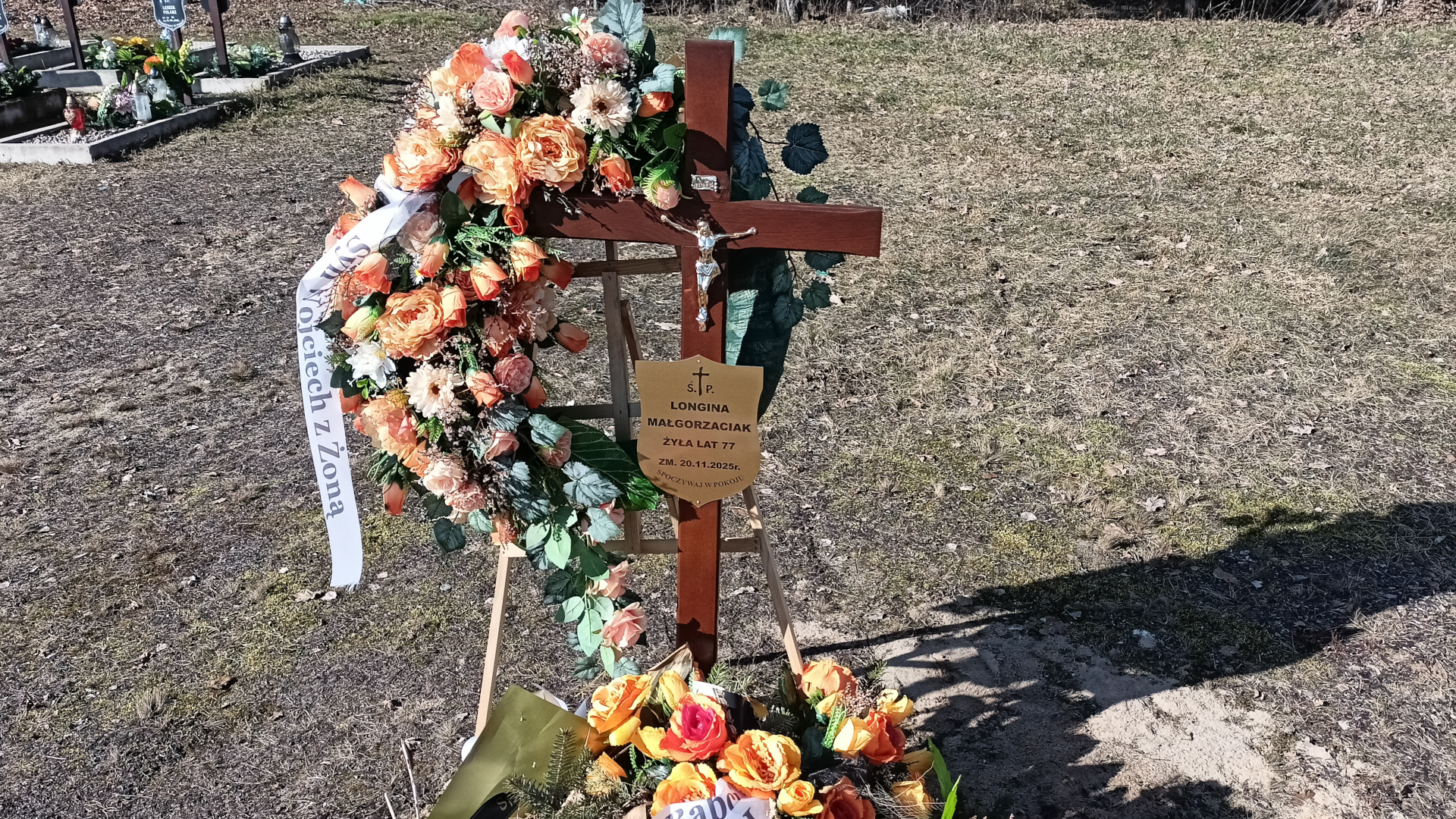 Grób Longina Małgorzaciak