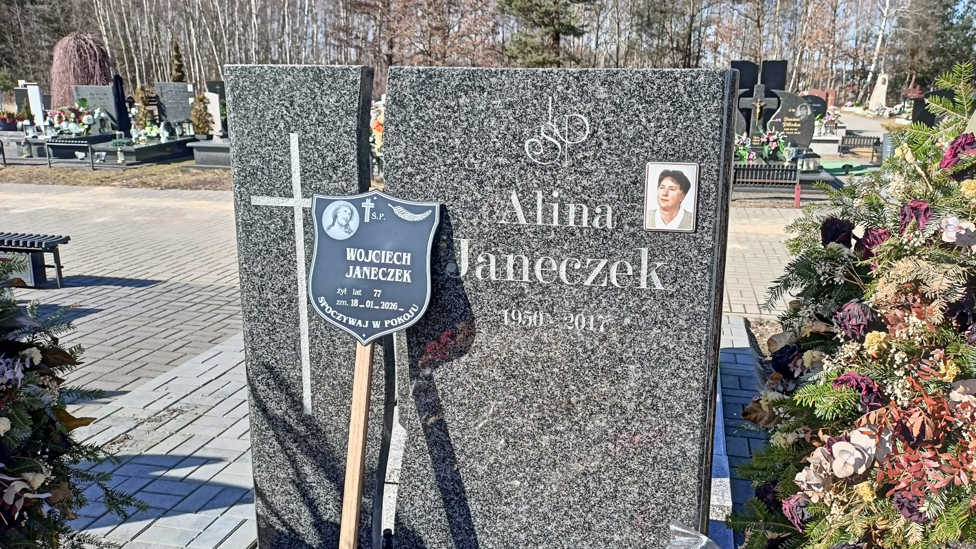 Grób Wojciech Janeczek