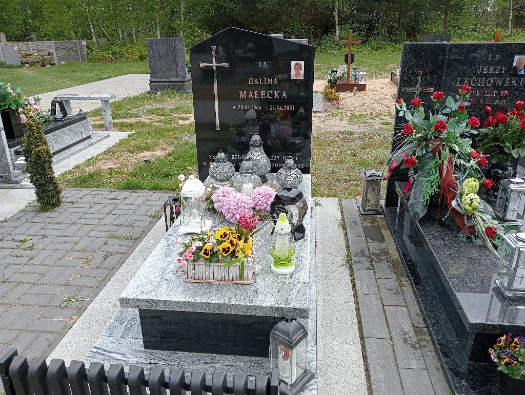 Grób Halina Małecka