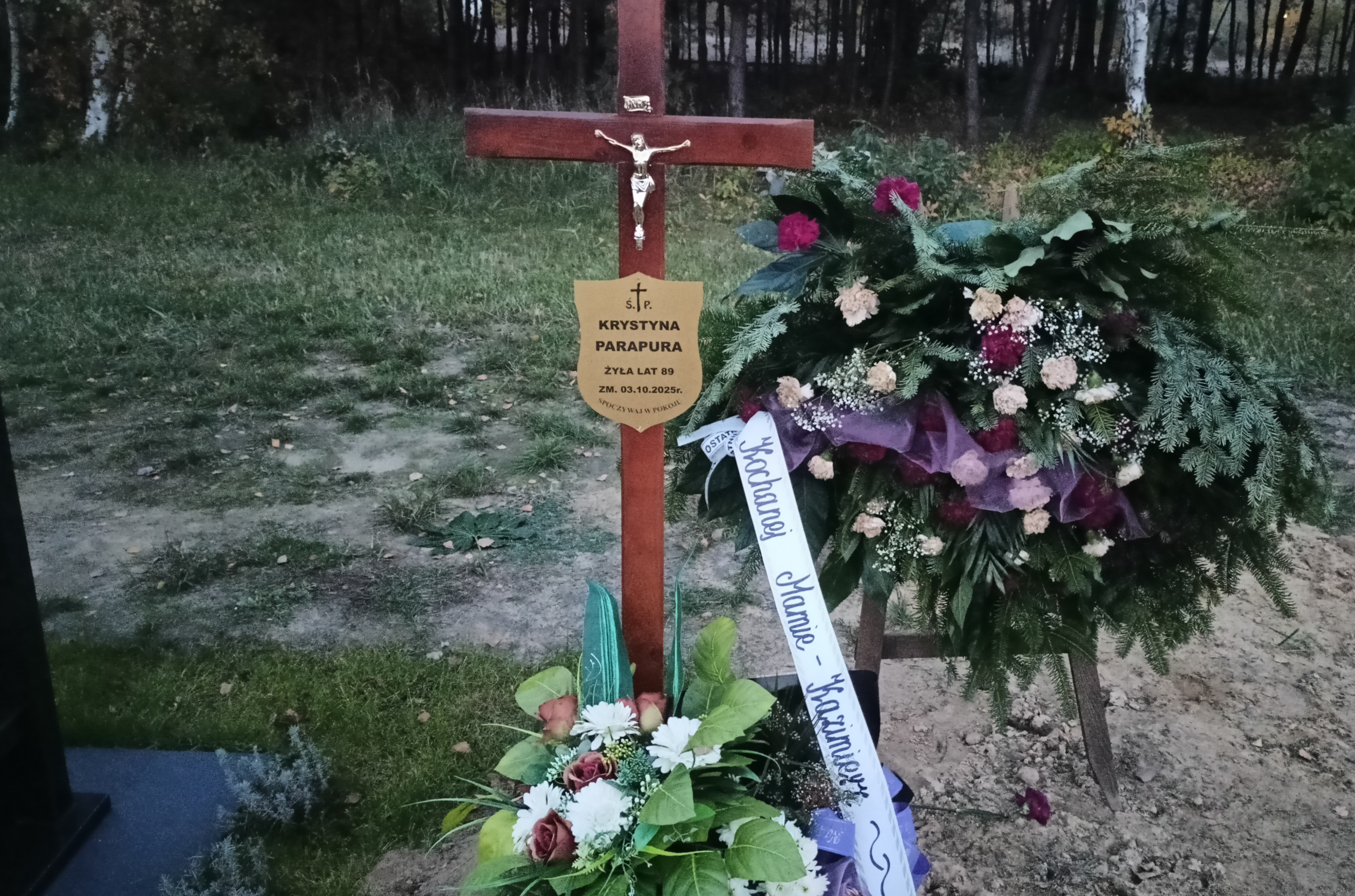 Grób Krystyna Parapura