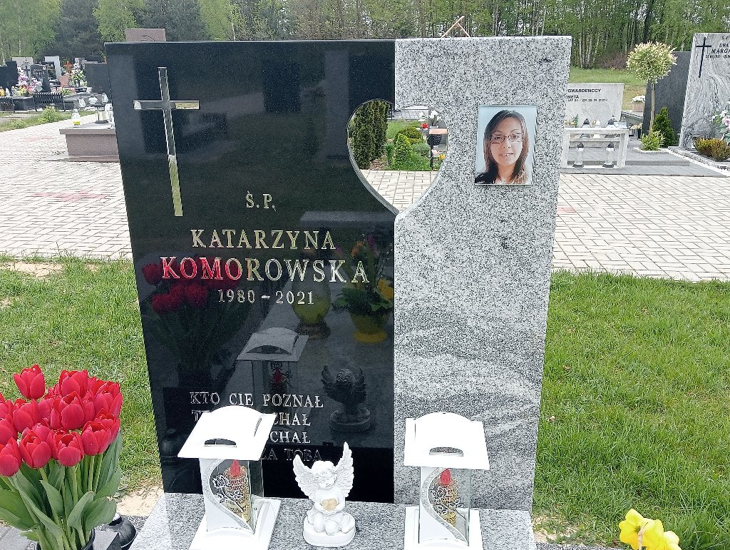 Katarzyna Komorowska 1980 Andrespol - Grobonet - Wyszukiwarka osób pochowanych